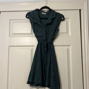 Umbrella Print Dress